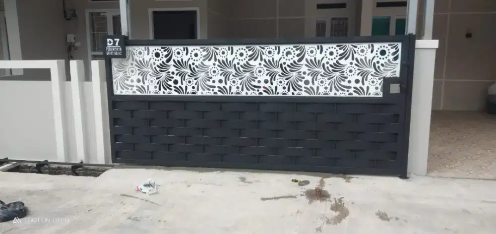 Pagar, kanopi, tralis, dan lain lain