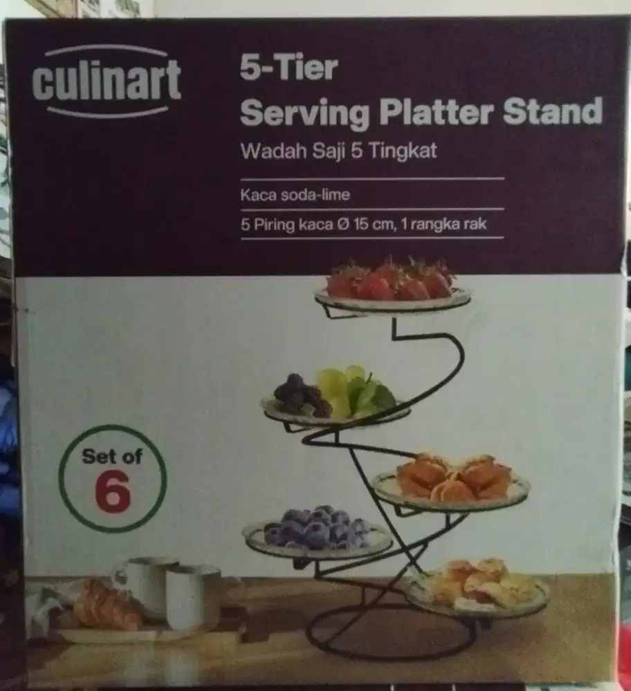 Jual Culinart 5-Tier Serving Platter Stand