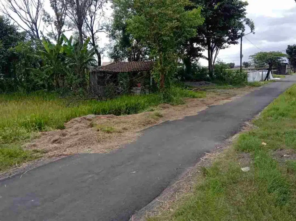 Tanah Plumbon 4930Mt, Ld 72Mt, dkt jl Pramuka, Mojolaban, Sukoharjo