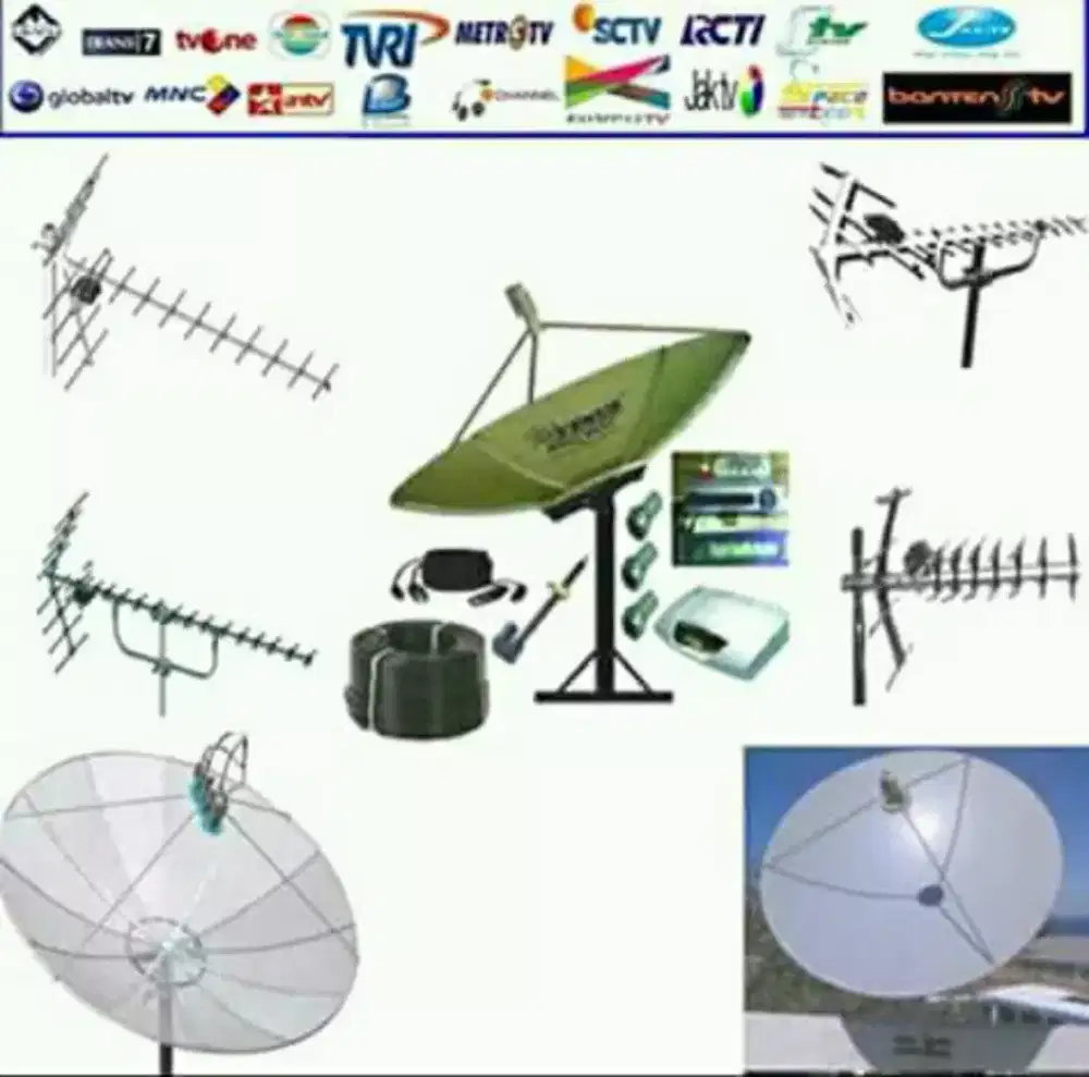 Ahli pasang antena TV digital Bojong Gede Bogor