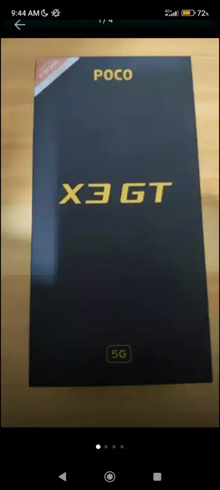 Jual hp second Poco X3 GT 8/253 GB