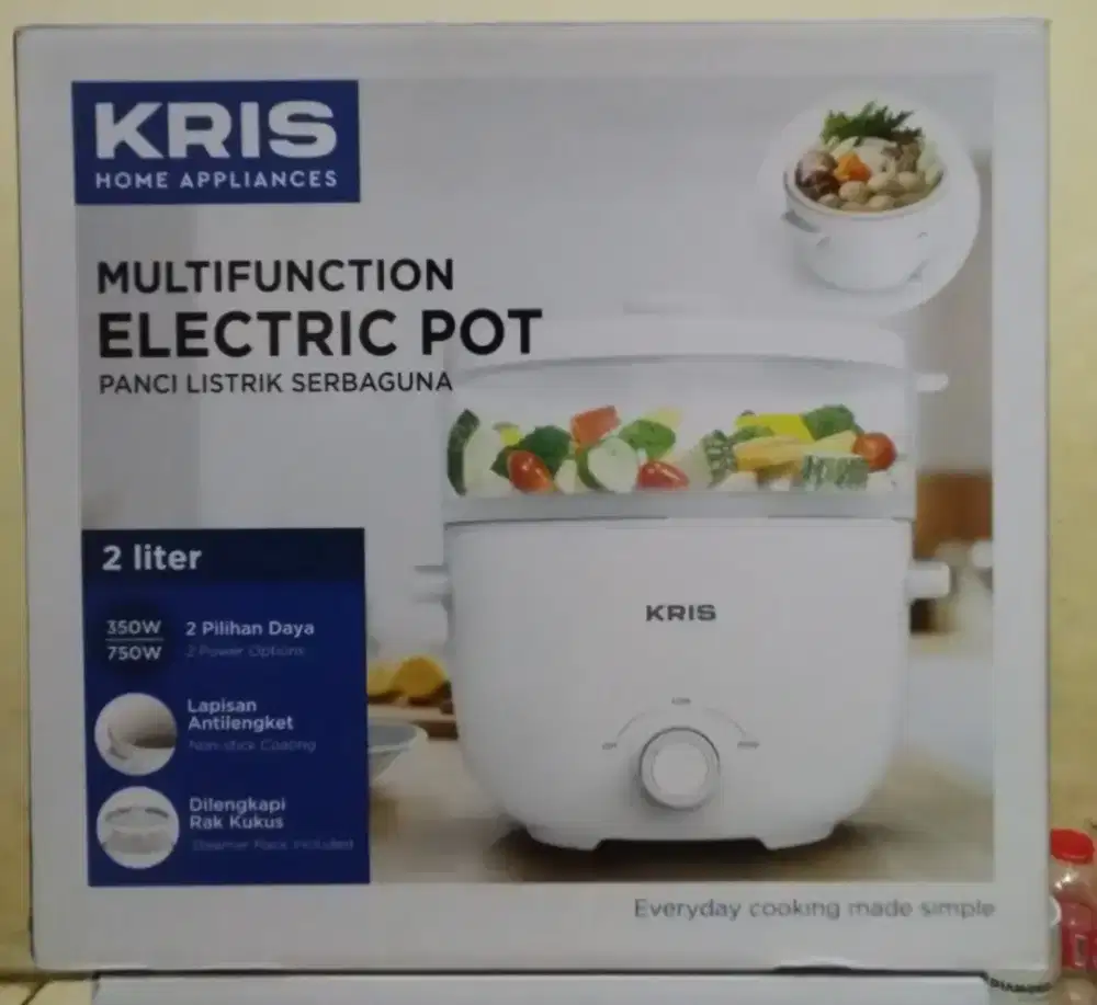 Dijual Electric Pot 2L Merk Kris
