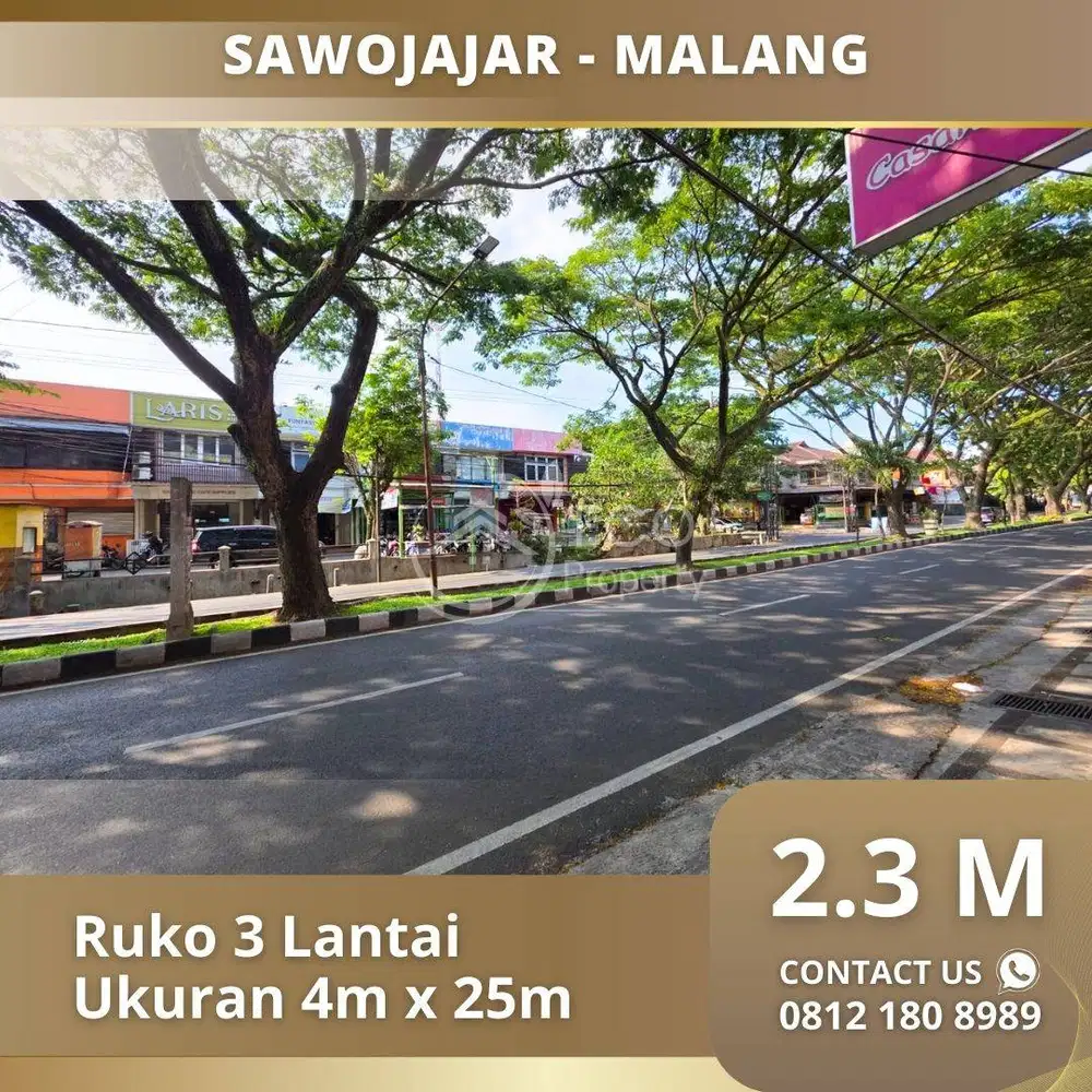 Ruko Area Sawojajar Danau Toba Raya Malang
