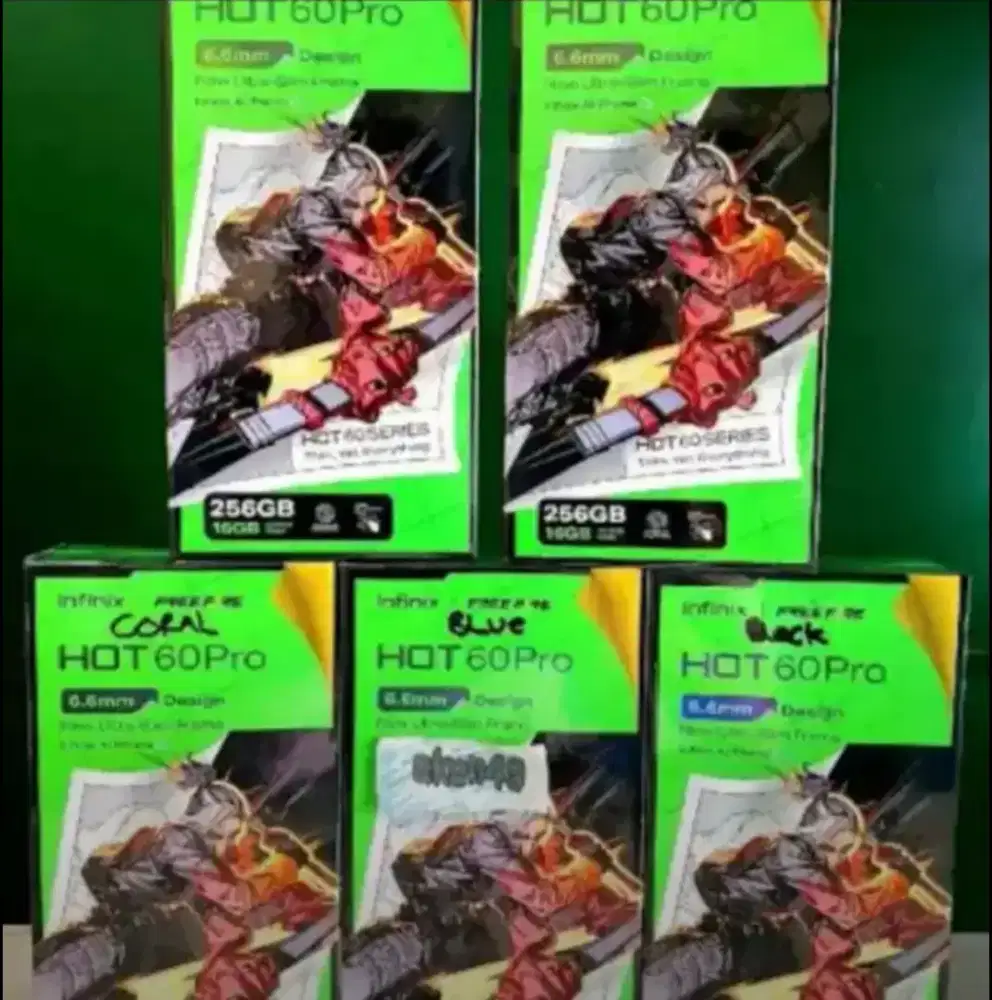 Infinix Hot 60 Pro 8GB+256GB BNIB Garansi Resmi Indonesia