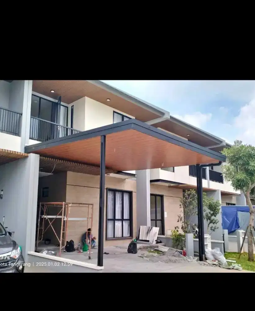 Kanopi ples plafon pvc mantap