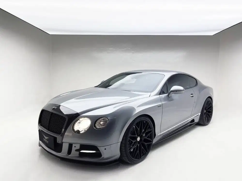 BENTLEY CONTINENTAL GT SPEED W12 2013 GREY ON BLACK