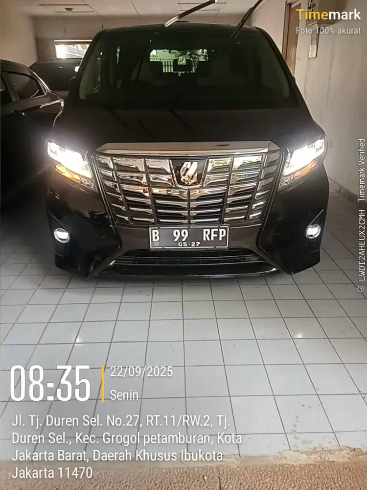 Toyota Alphard 2,5 G AT 2017