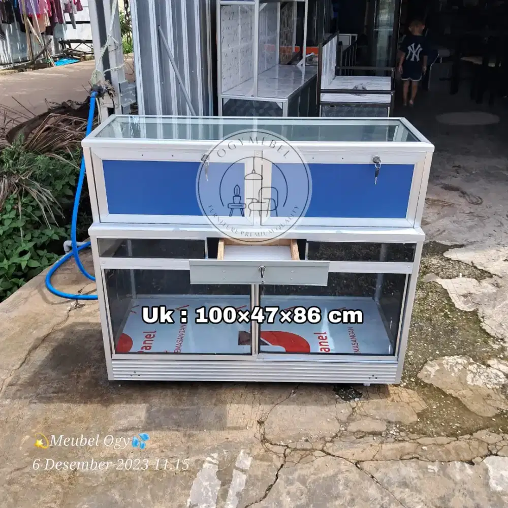 READY ETALASE PONSEL UK 1 METER TERMURAH TERLARIS SALE