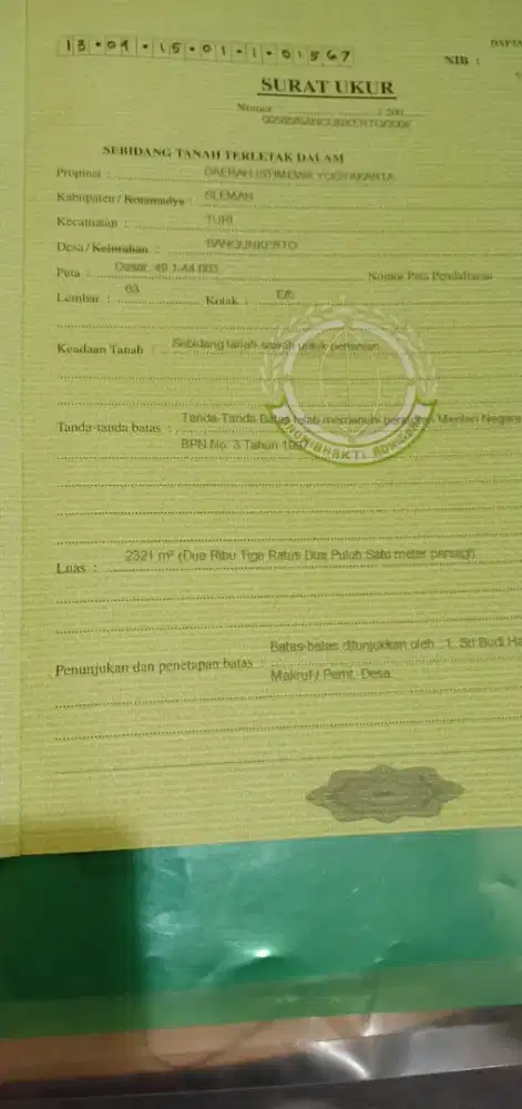 Jual Tanah Luas  Nego Sampai Jadi atau barter