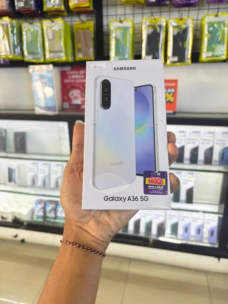 SAMSUNG A36 5G 8/256 NEW FREE ADAPTOR