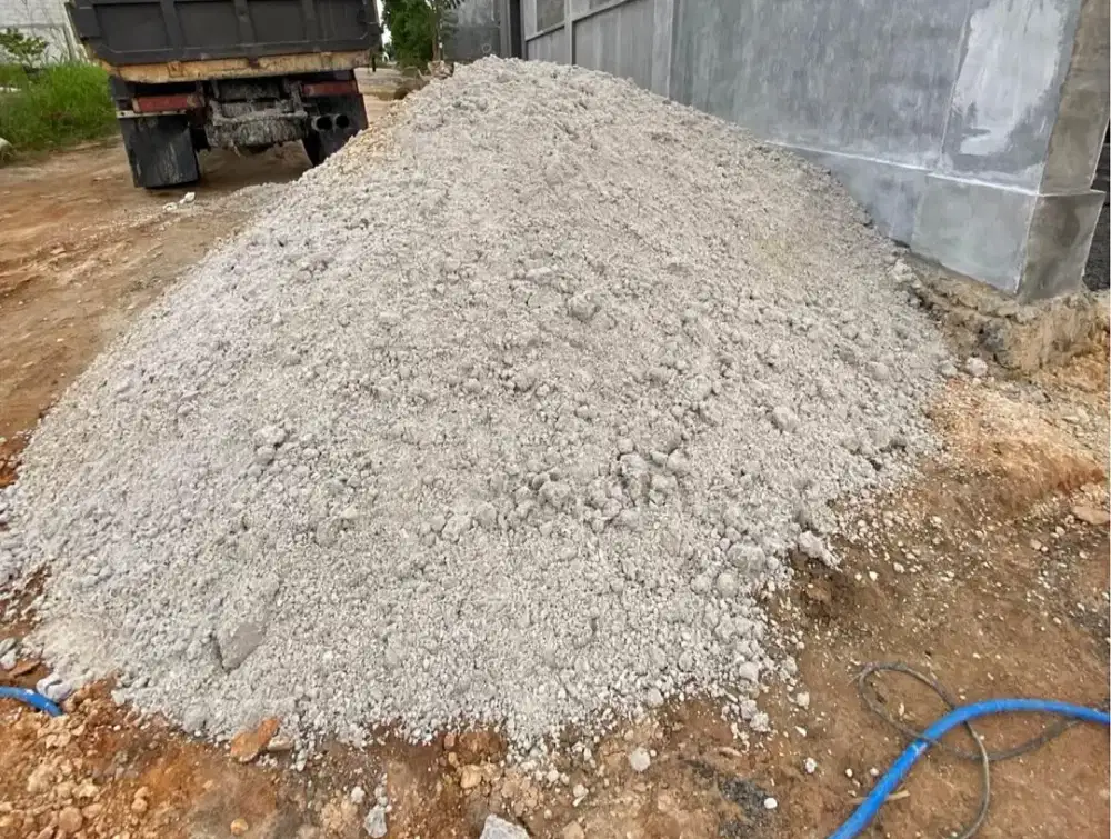 Pasir kasar putih Liang anggang / pick up