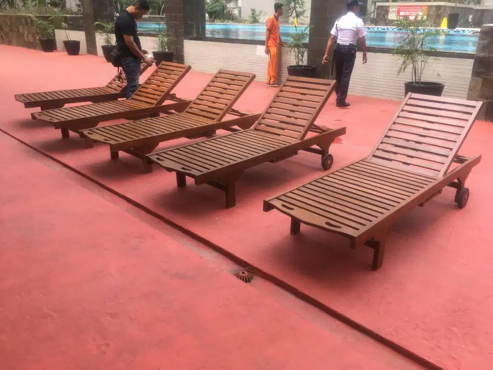 2026DC KURSI KOLAM KURSI SANTAI KAYU JATI DEPOK