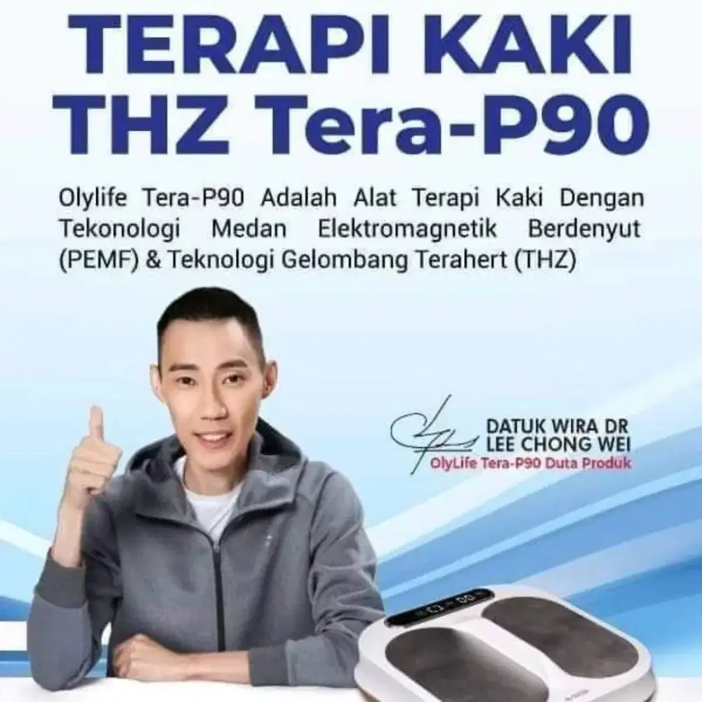 Olylife thz tera P-90 alat terapi P90 ORIGINAL like New lengkappp dus