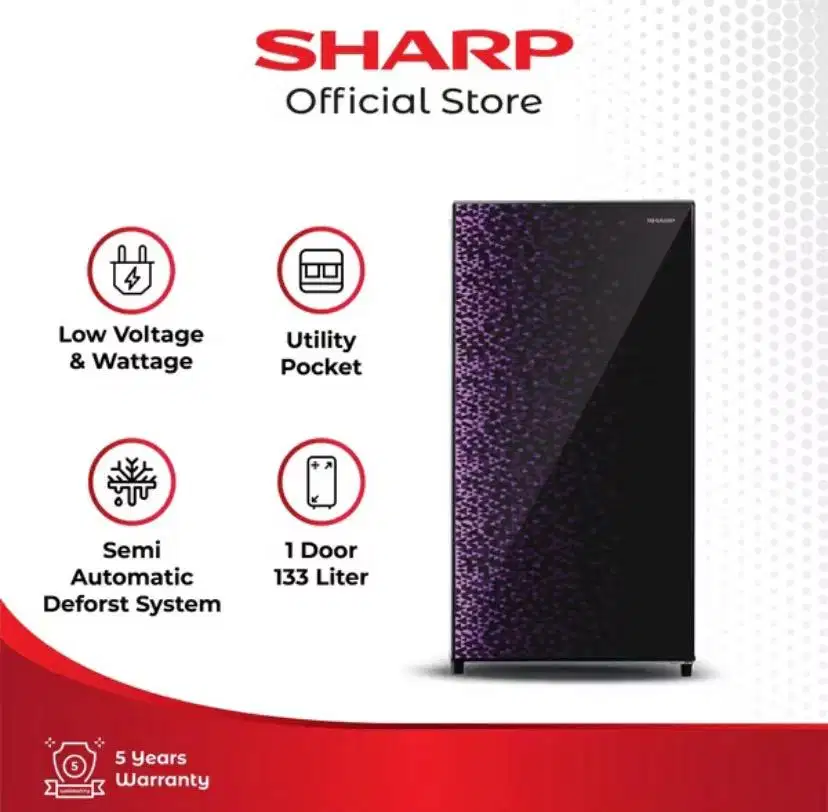Kulkas Sharp 1 Pintu