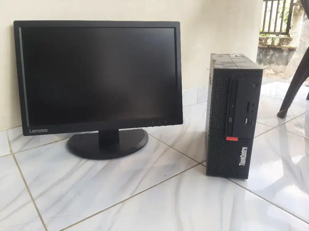 CPU KOMPUTER LENOVO SLIM (LEBIH KECIL KESING NYA) CORE I3 7100 GEN 7