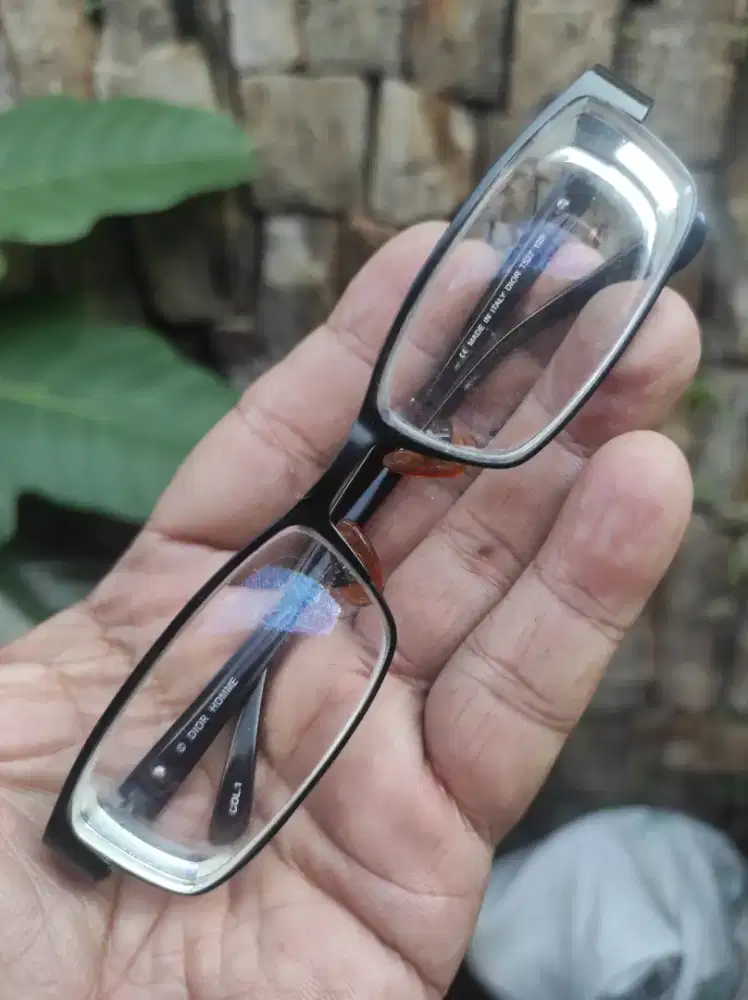 Antik frame kacamata baca merk christian Dior Made in Italy orisinil