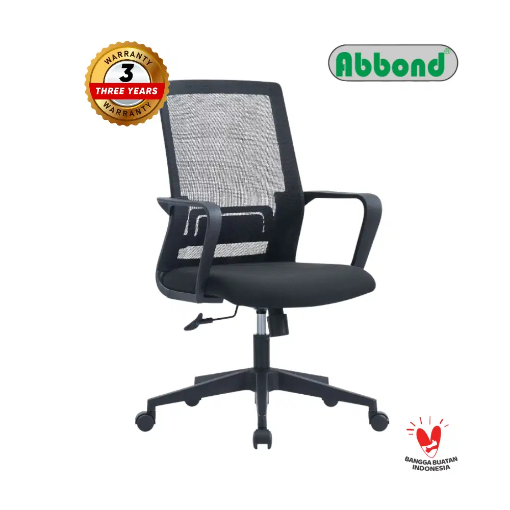 Kursi Kerja Kursi Kantor Staff Jaring Abbond Garansi 3 Tahun