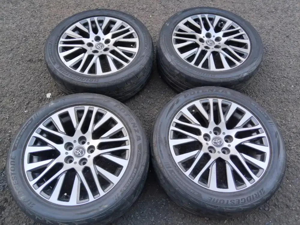 Velg Oem Alphard R18 Original Plus Ban