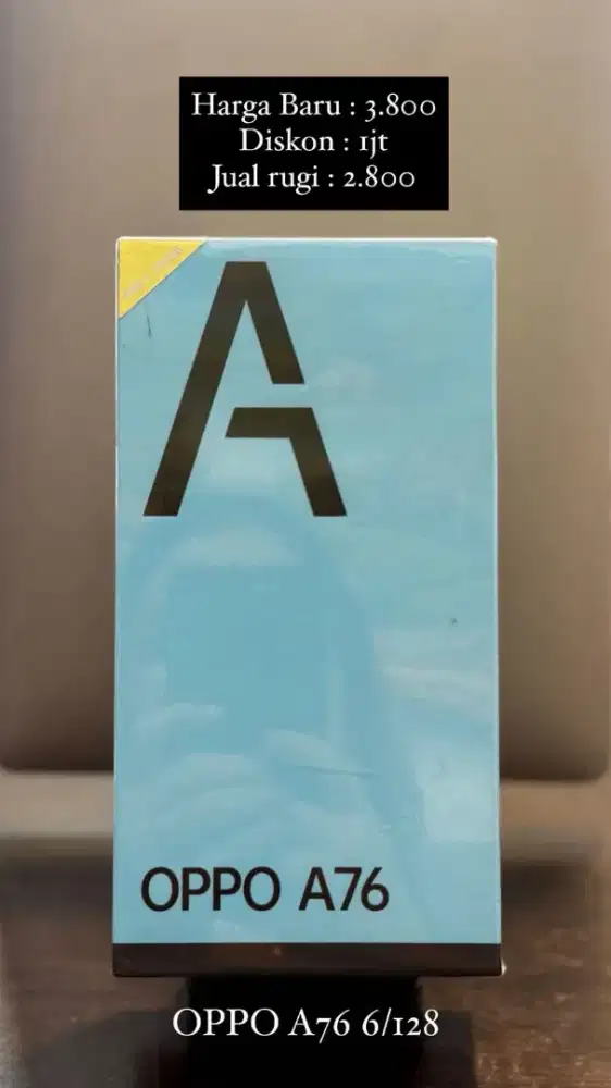 PROMO OPPO A76 BARU DAN DISPLAY