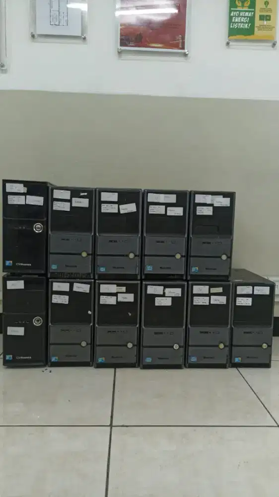 Terima komputer bekas atau cpu jadul