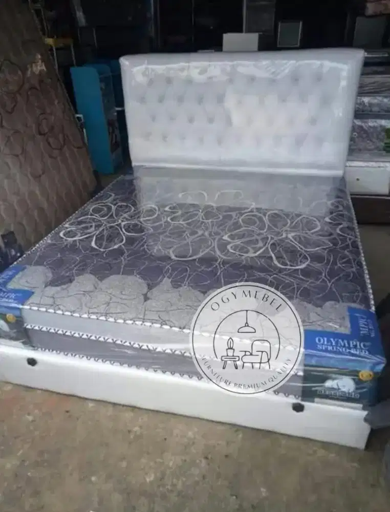 READY DIVAN SET SPRINGBED BEARLAND L3 UK 160 TERMURAH TERLARIS SALE