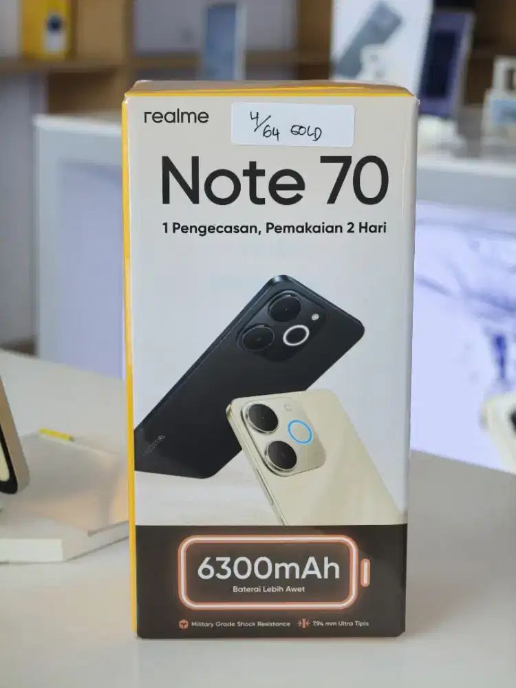 Realme Note 70 Sejutaan aja batrai 6300