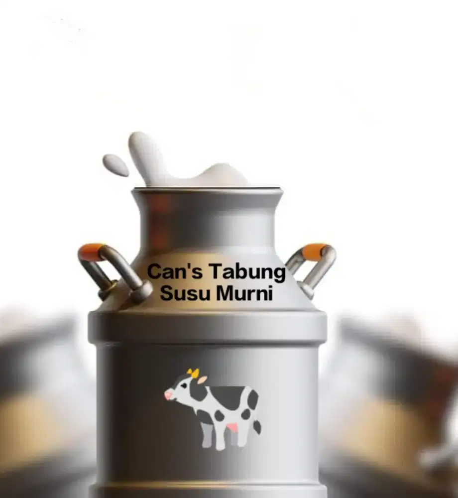 Tabung Cans Penyimpanan SuSu Murni