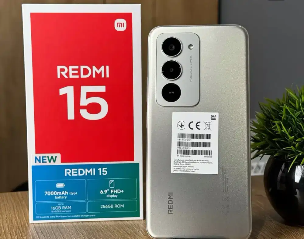 NEW ARRIVAL REDMI 15 8/256 SNAPDRAGON 685