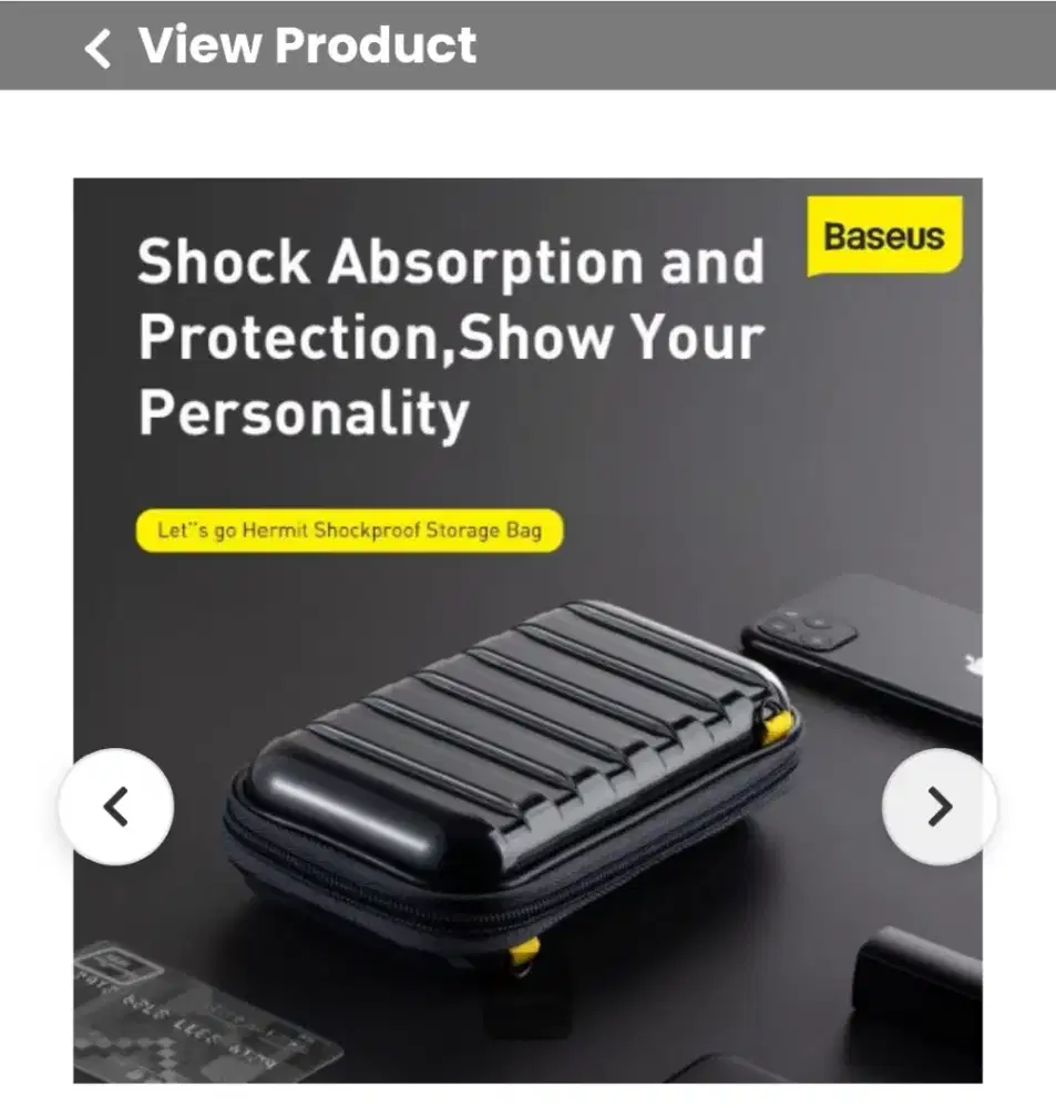 Baseus shockproof bag