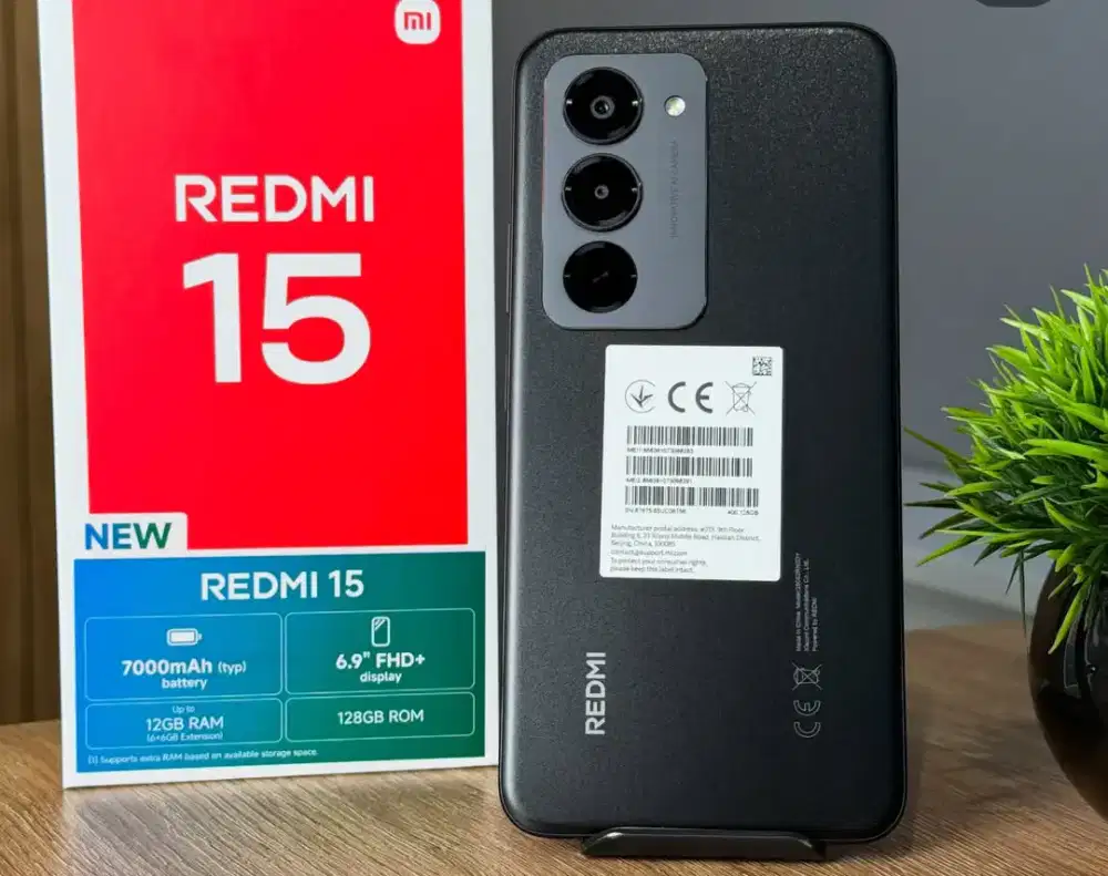 REDMI 15 SERI BARU PROMO TERMURAHH
