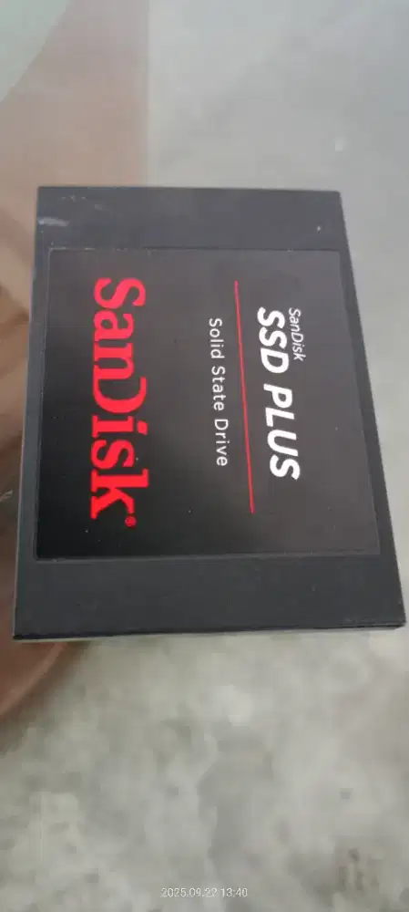 SSD plus sandisk 120giga