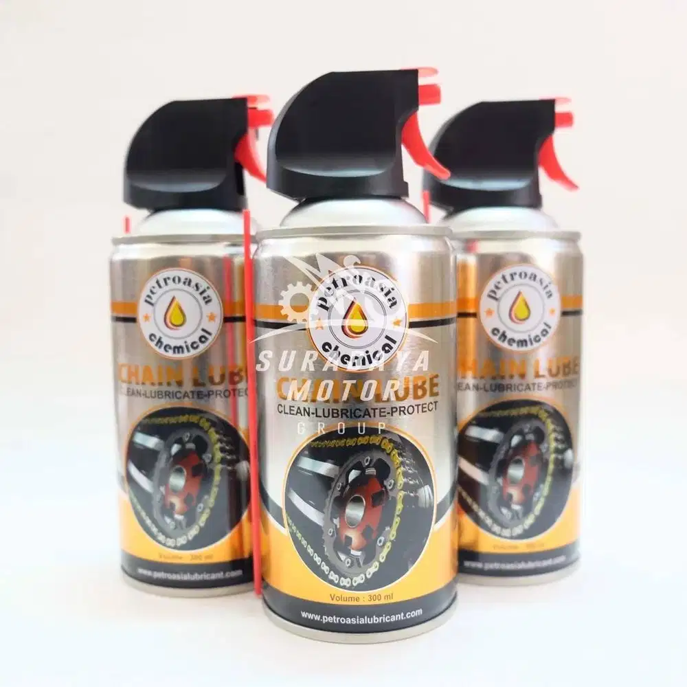 Oli PETROASIA Rantai MC 100 Semprot 300ml Chain Lube petrosia oli sepe