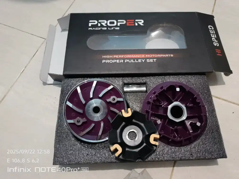 Pulley Set Proper Vario/Pcx Big Pulley