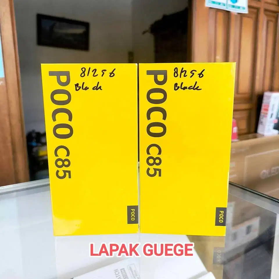 POCO C85 8/256 256GB 6.9 inch 6000mAh 33W fast charging baru Resmi