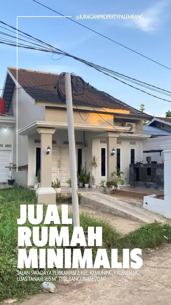 Jual rumah murah palembang