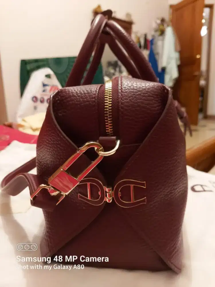 Dijual Tas ASLI Etienne Aigner Milano Red