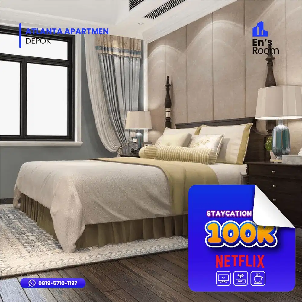Apartemen Podomoro Golf View Aesthetic En'sRoom Senin