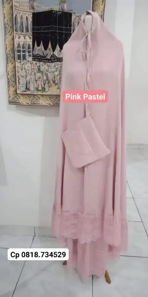 Mukena polos sentorini 160rb