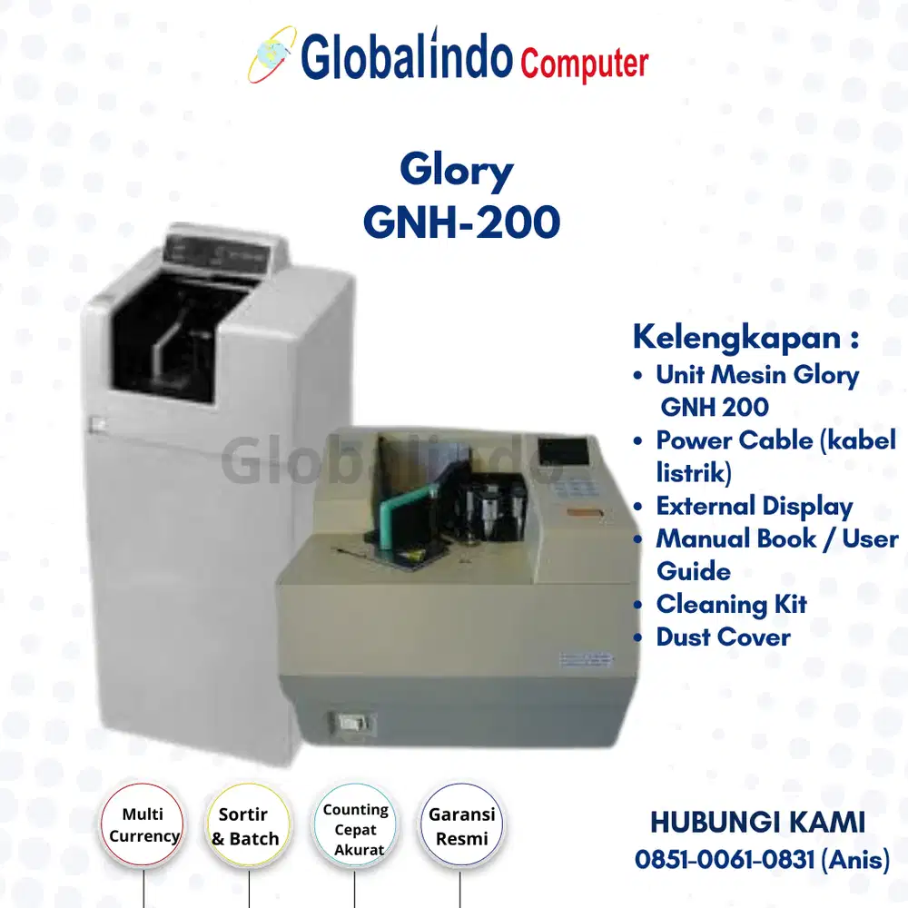 MESIN PENGHITUNG UANG GNH-200