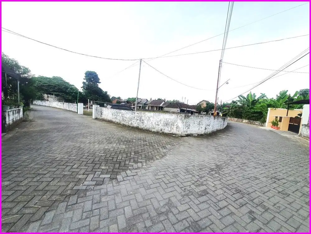 Jl. Kebon Agung, Tanah Strategis Jogja Legalitas Aman SHM