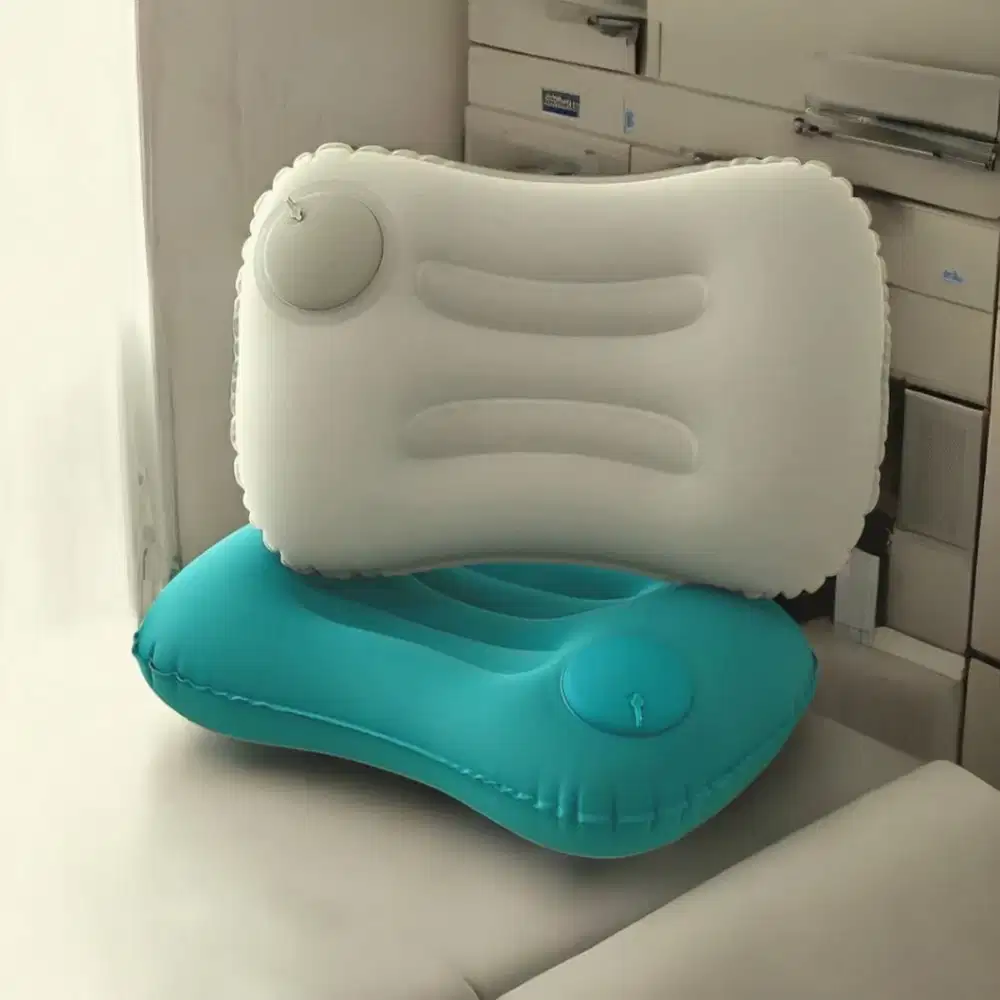 Bantal Angin dengan  Pompa - Outdoor & camping