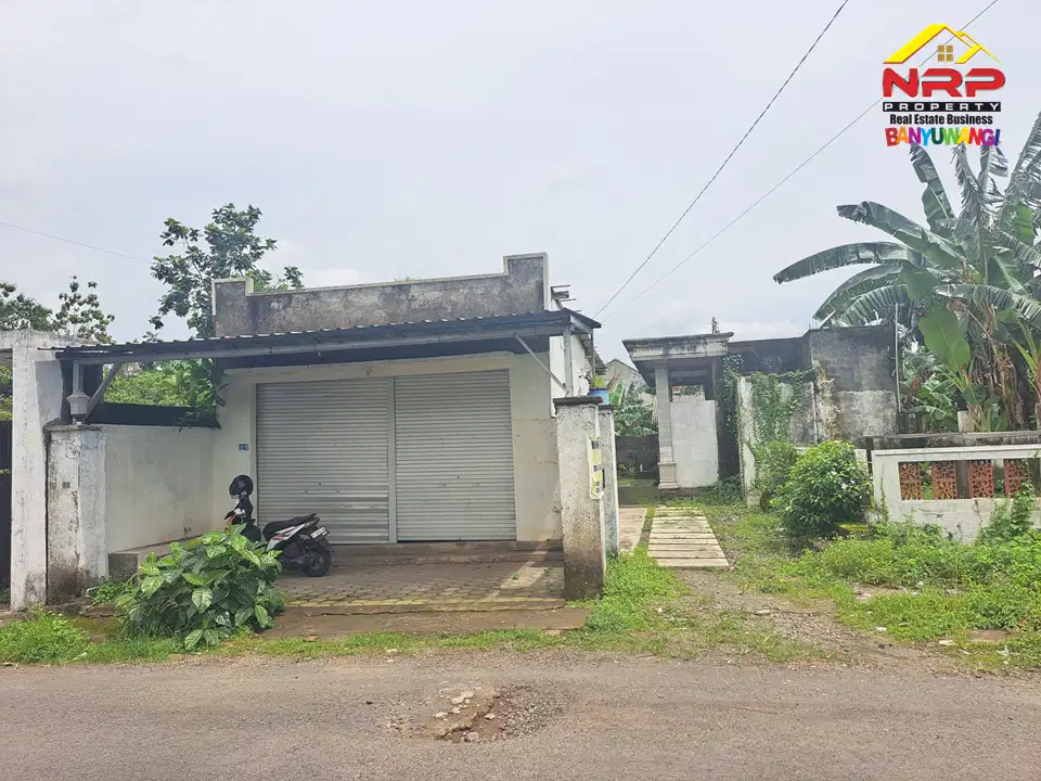 Dijual Tanah Bonus Bangunan Rumah dan Cafe di Genteng - Banyuwangi