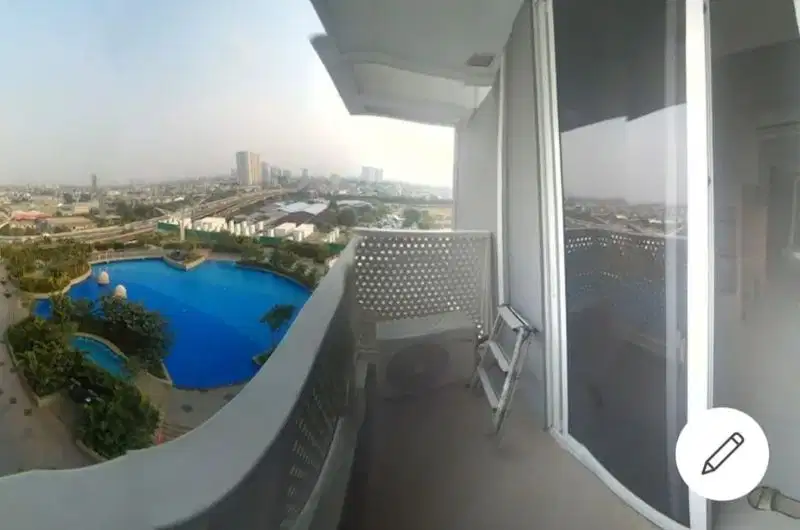 Furnished West Vista Apartment Studio Hoek Puri Jakarta Barat