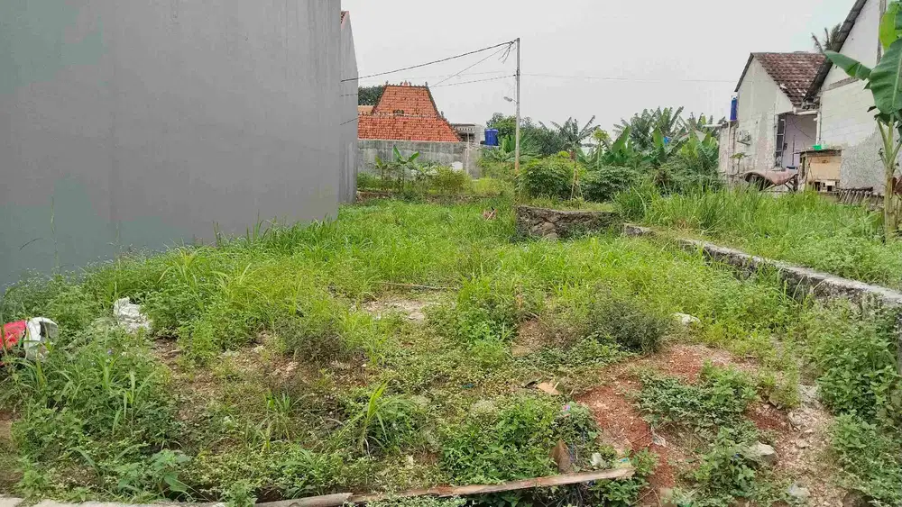 tanah kavling siap bangun SHM masuk 2 mobil