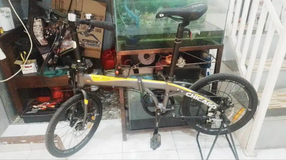 Dijual Sepeda Lipat Dahon Ion Chicago (Bekas)