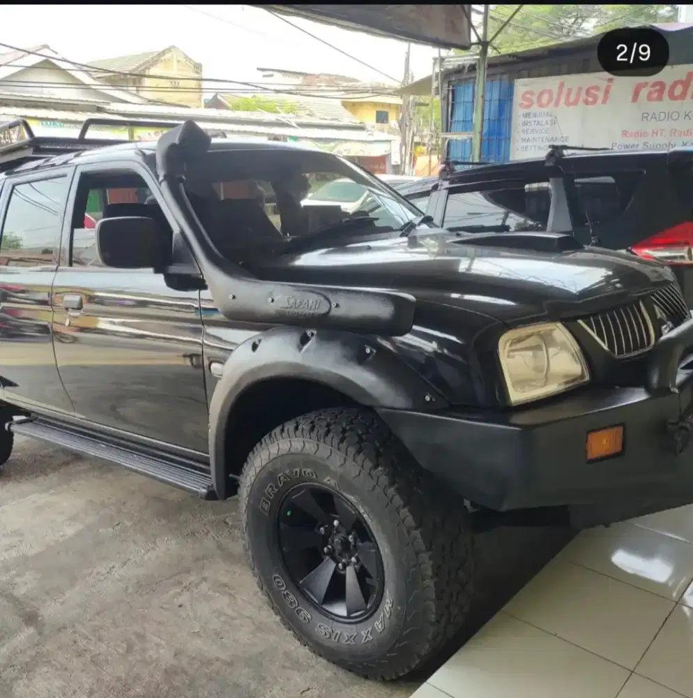 Instalasi seting pasang radio komunikas antenai rig ht  di mobil