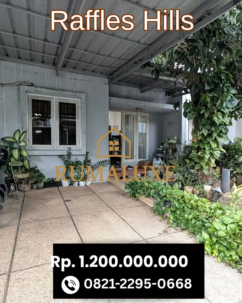 Rumah jual Raffles Hills Cibubur