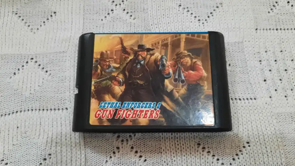 Kaset Sega Lethal Enforcers 2 Gun Fighter (Untested)