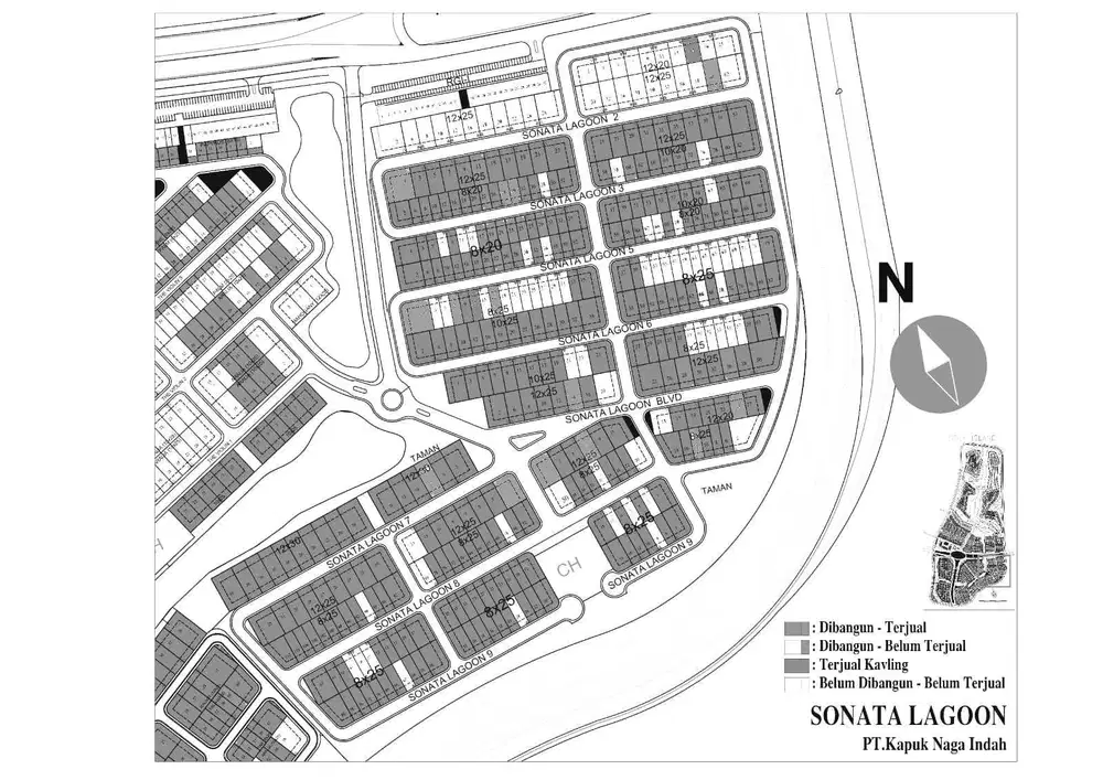 Dijual Kavling Sonata Hoek PIK