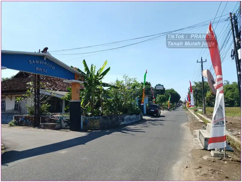 Jual murah tanah Maguwoharjo dekat SEKOLAH BUDI MULIA